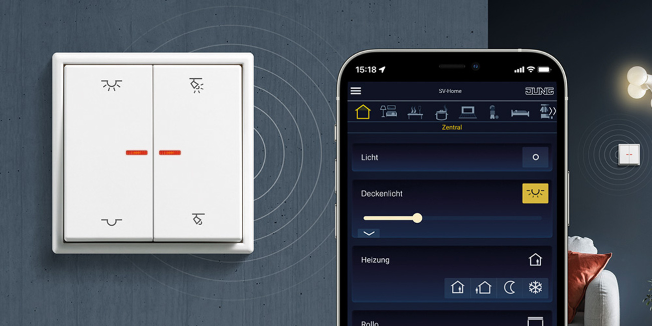 KNX RF Taster bei Bohl - Netzwerk- und Elektrotechnik in Treuenbrietzen